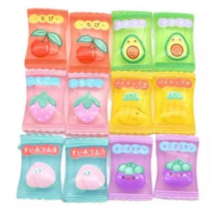 Hars Kawaii Jelly Beans Flatback Candy DIY Cabochons Scrapbook Verfraaiing Telefoon Craft Decoratie Onderdelen