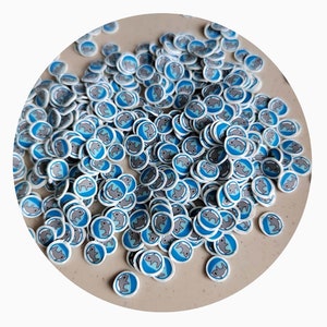 Tranches de dauphin en pâte polymère pour bricolage, décoration d'art d'ongle, accessoires de remplissage de slime, cadeau