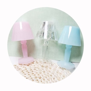 Diamante candeeiro de mesa acrílico decoração lâmpadas para quarto cabeceira barra cristal luminárias presente led night light