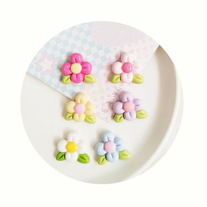 Artesanía DIY, adorno de cabujón de flores de resina con parte posterior plana de colores mezclados, manualidades DIY, abalorios para funda de teléfono, decoración