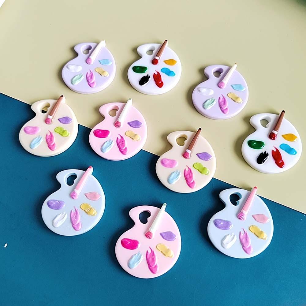 Orecchini pendenti con tavolozza di colori per artisti, meravigliosi