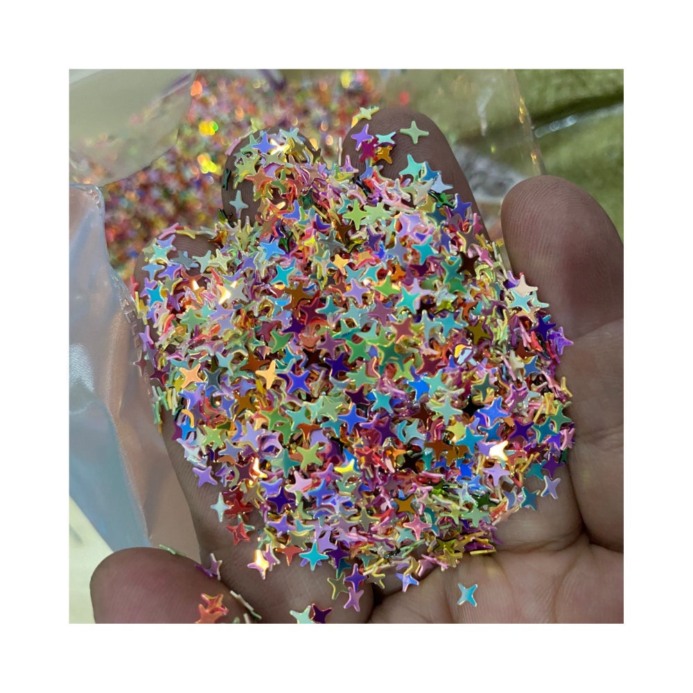 Small Star Glitter Nail Art Shiny Four-pointed Star Glitter