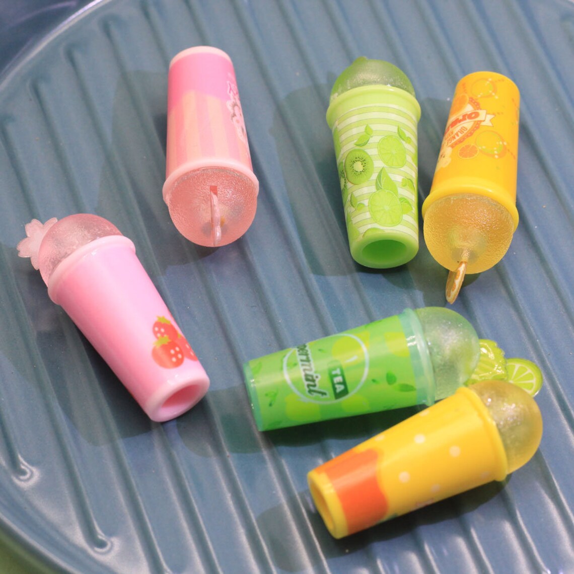 112 Dollhouse Miniature Drink Bottles Fruit Juice Drink Doll Etsy