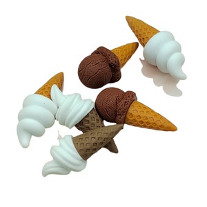Miniatur-Puppenhaus-Eis-Modell Mini-Simulation Lebensmittel für BJD-Puppenküche Spielzeugzubehör