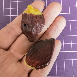 Mini-Harz-Süßkartoffel-Figuren für Heimwerker, Schmuckzubehör, Wohnkultur, Geschenke für Familie und Freunde, Heimwerker