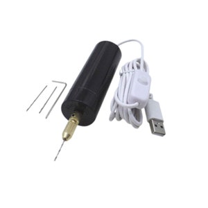 Schmuck-Werkzeuge Mini Bohrmaschine Hand für Perle Epoxy Harz Schmuck machen DIY Holz Handwerk Werkzeuge mit 5V USB-Datenkabel