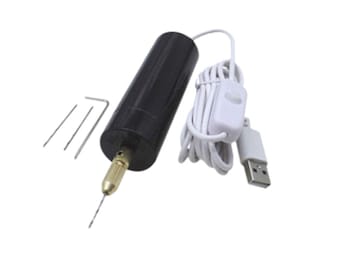Sieraden Gereedschap Mini Elektrische Boor Handheld Voor Parel Epoxyhars Sieraden Maken DIY Hout Ambachtelijke Gereedschappen Met 5V USB Datakabel
