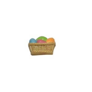 Harz Osterhase Ostereier Korb Cabochons Ostern Party Scrapbook Verzierung Dekorationen