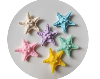 38mm Resin Starfish Ocean Animal Flatback Cabochon Scrapbook DIY Accessory Decor Figurine