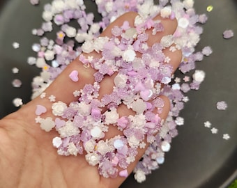 Charms 3D pour ongles, fleurs mélangées roses, décoration d'ongles roses, design chic, fleur de marguerite en résine, accessoires pour ongles à faire soi-même