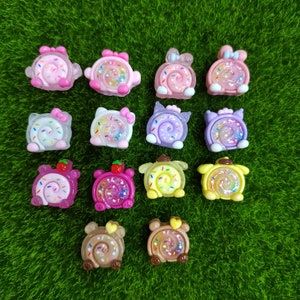 Kawaii DIY Phone Case Dekoteile Resin Charms Großverkauf