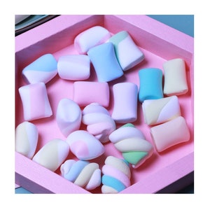 Accessoires de Simulation de guimauve, fausses guimauves, anneaux de décoration de maternelle, accessoires de photographie pour enfants, décorations