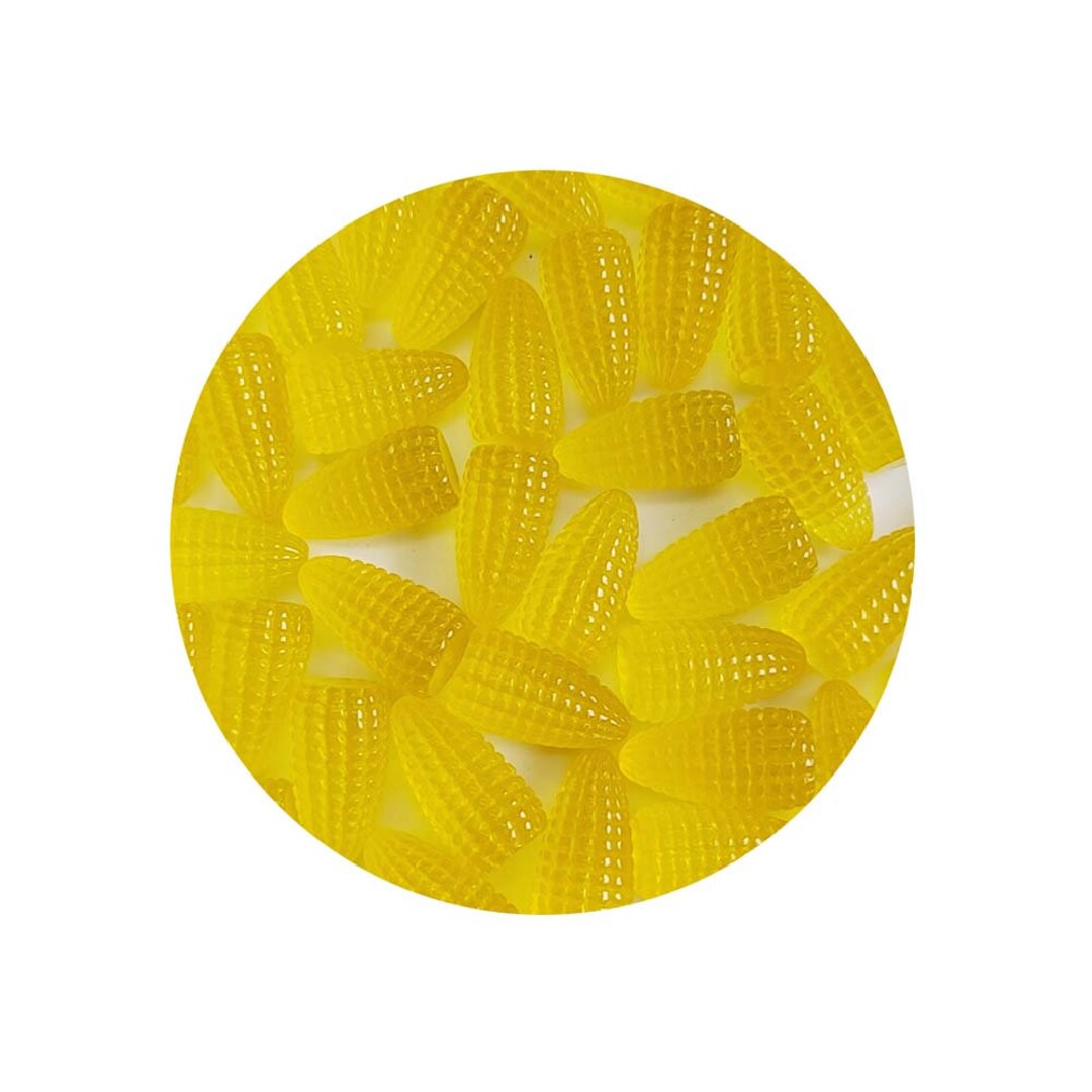 Resin Mini Corn Decors Chick Toys Tiny Corns Artificial Phone Case With ...