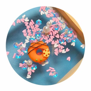 100 Zakken Hart Plakjes Gemengde Polymeer Klei Hagelslag Voor Ambachten Diy Epoxyhars Vulling Accessoires Hanger Decoraties