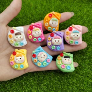 かわいいミニペイントブラシ フラットバック 樹脂カボション スクラップブッキング DIY ジュエリー クラフト デコレーション アクセサリー
