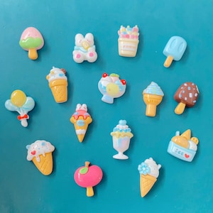Harsbedels Bulk Zomer Favoriet Eten IJs Ijslolly Zomerthema Zoete Voedsel Bedels voor DIY Sieraden Accessoire