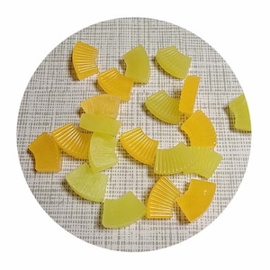Caramelos gomosos de piña en miniatura de 12 mm en rodajas de fruta falsa