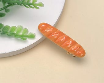 Long Bread Hair Clips Funny Hairpins Hair Accessories for Women Girls
