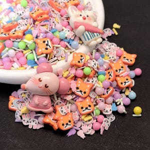 Frühling Saison Mix Polymer Clay Blume Scheibe Für Slime Lieferungen Nail Art Zubehör