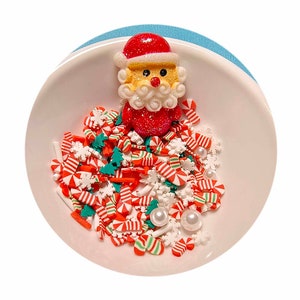 Sneeuwpop hars charme polymeerklei hagelslag klei ambachten maken accessoires