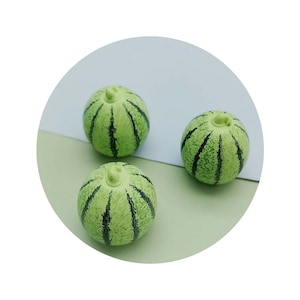 Modello di anguria 3D con frutti realistici per ciondolo Kechain