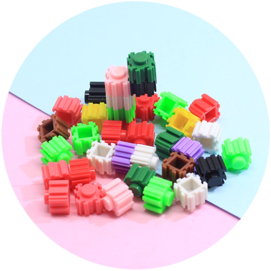 DIY Creative Bricks Bulk Model Figures Educational Kids Toys Building ...