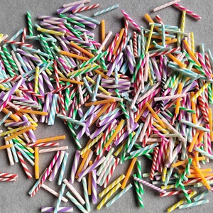 20mm Lengte 3D Kawaii Polymeer klei mooie marshmallow lollipop snoep Plakboek Versiering DIY Telefoon Decoratie
