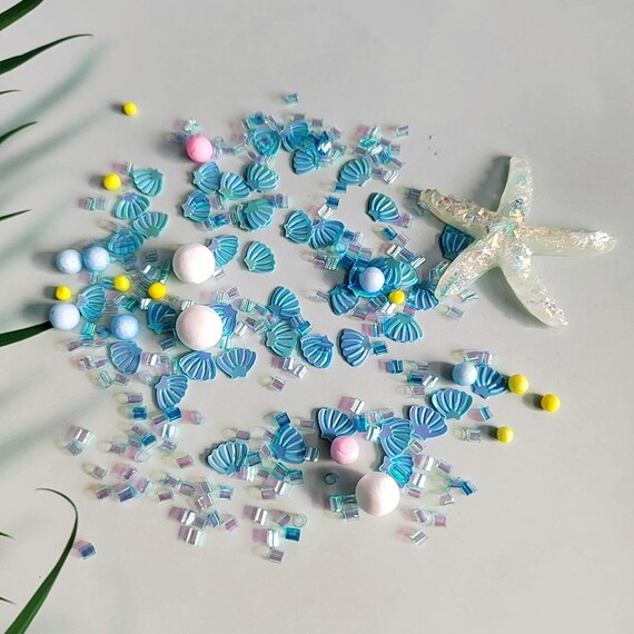 Semetall 20 Ciondoli Stelle Marine In Resina - Retro Piatto Per Scrapbooking, Bigiotteria E Decorazioni Fai Da Te - 2