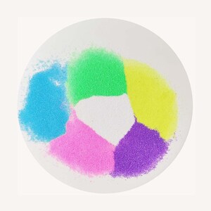 Fake Sand, Fine Sandfe, Quartz Sand Fairy Garden Artificial Powder, Snow Ocean Micro Landscape Decoration,Christmas Sand Table Accessories