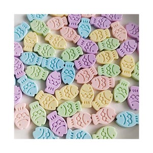 Niedliche Fisch Harz Cabochons Flatback Fisch Cabochon Für Telefon Fall Dekoration Lieferungen Kawaii Verschönerungen Scrapbooking