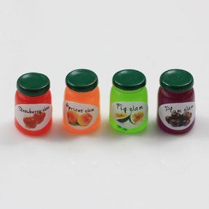 Slime Charm Fruit Candy Canned Jam Dollhouse Food Resin Plasticine Slime Bead Making For DIY Scrapbooking Craft