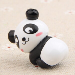 8pcs/lot Cute Panda Figurine Miniature garden Statue charms slime Decoration Mini Fairy Garden statuettes Resin DIY Craft image 9