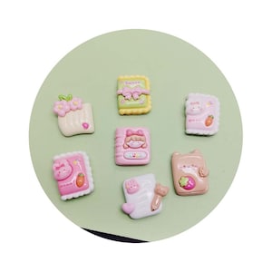 3D Cartoon Buch Cabochons Niedliches Kind DIY Harz Cabochons