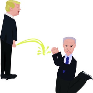 anti biden svg, trump png, trump 2020 svg, donald trump svg, president trump svg, trump cut file, joe biden svg, trump peeing on joe biden