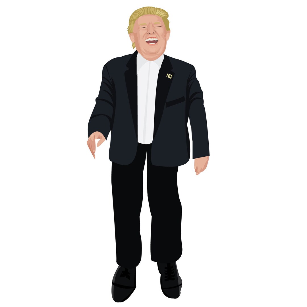 トランプ svg、トランプ 2020 svg、ドナルド トランプ svg、トランプ大統領 svg、トランプ png、トランプ カット  ファイル、笑うトランプ svg - Etsy 日本