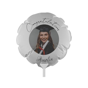 Custom Photo Balloon, Personalized Large Photo Balloon, Logo Custom Balloon, Photo Balloons on Sticks
