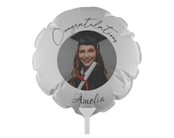 Custom Photo Balloon, Personalized Large Photo Balloon, Logo Custom Balloon, Photo Balloons on Sticks