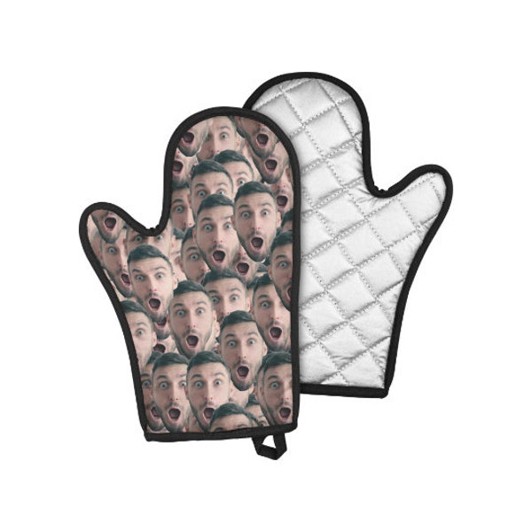 grappige ovenwant, aangepaste ovenwant, Aangepaste Gezicht Oven Mitt-Custom Photo Mitt, Aangepaste Oven Mitts, Gepersonaliseerde ovenwant, Aangepaste Mitt,