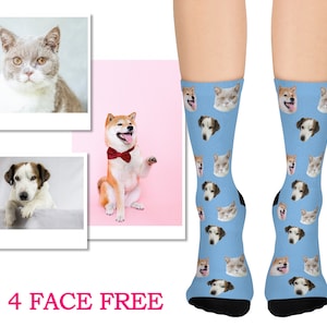custom dog socks, custom cat socks, Custom Pet Socks, custom socks, personalized socks,  Personalized Dog Socks, custom socks face,