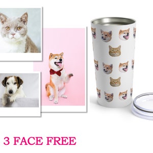 Custom Dog Tumbler, Dog Tumbler, Pet Tumbler customized, Dog Mom Tumbler, Dog Dad Tumbler, Custom Dog Travel Mug, custom tumbler