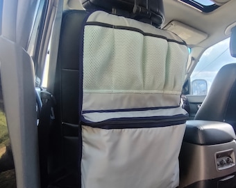 Car Seat Back Organizer with Cooler Bag