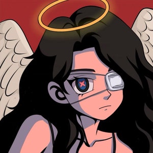 Custom Anime Portrait Cartoon Portrait Profile Photo 