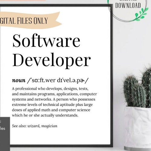 Software Developer Gifts Engineer Computer Science Major - Etsy