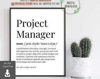 Geschenk Projekt Manager Etsy