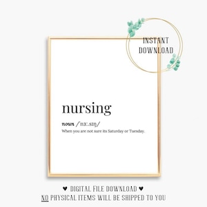 Still Zitate Krankenschwester Zitate Krankenschwester Kollege Krankenschwester Bester Freund Krankenschwester Büro Dekor Karte Grad Prezeptor RN Registriert Geschenk für Mama Wandkunst RN