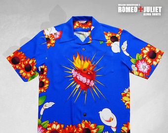 romeo and juliet hawaiian shirt heart