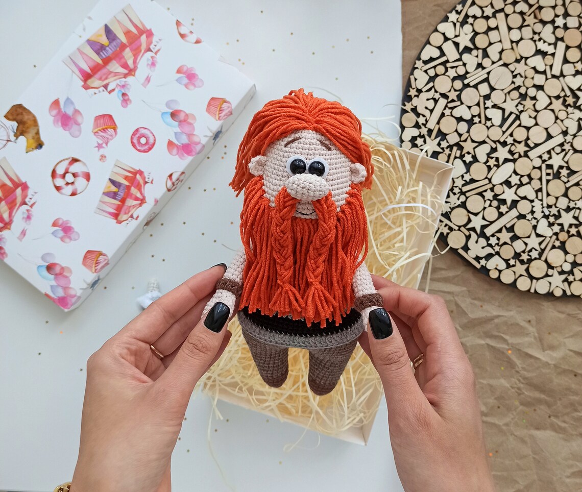 Little Viking soft Doll Boy Nursery Decor Viking Party Decor Etsy