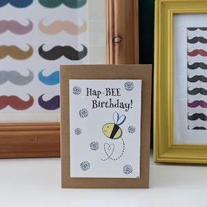 Hap-BEE Birthday Printable Art