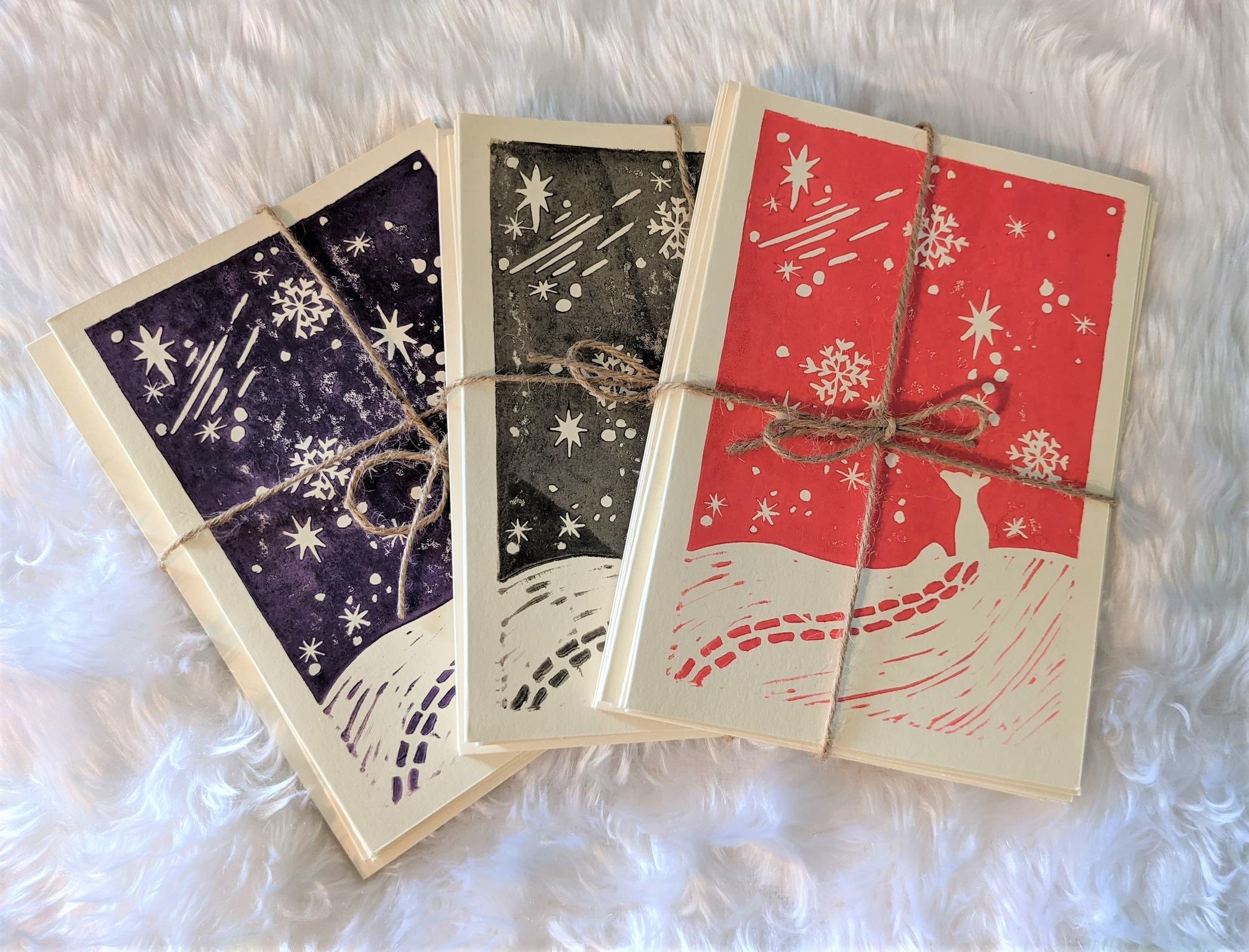 Handmade Christmas Cards Etsy