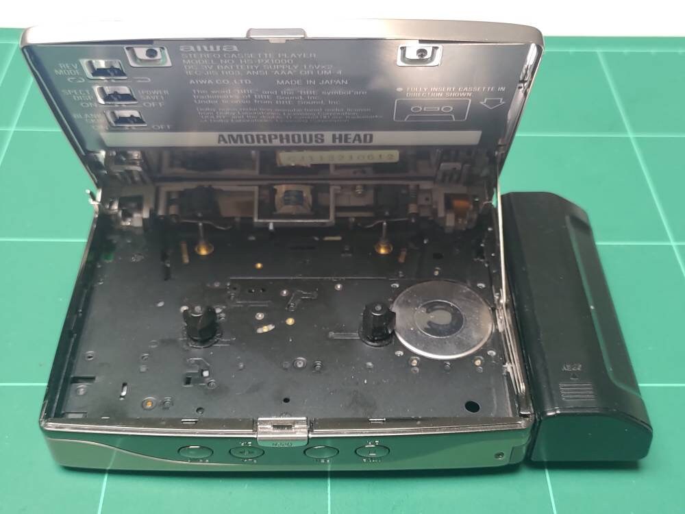 Aiwa HSPX1000 Titanium Body Walkman Portable Cassette Player Etsy